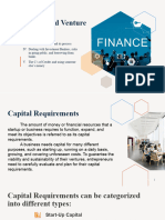 Financing and Venture ENTREP REPORT