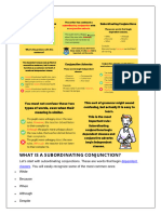 WHAT IS A SUBORDINATING CONJUNCTION Vs Conjunctive Adverbs