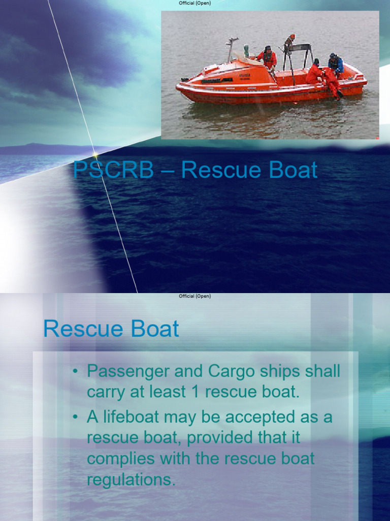 Rescue Boat Specifications and Procedures | PDF | Boats | Ships