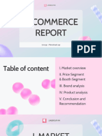 E-Commerce Analysis