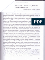 O CONGRESSO DO ANO DA DESGRAÇA, POR SEU CRONISTA OFICIAL Francisco David Botelho Linhares