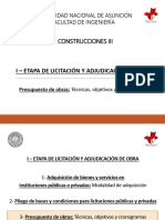 1era, Parte - Costo Horario y Rendimientos de Equipos