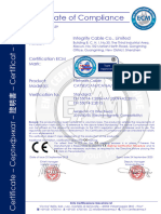 CERTIFICADO UTP CAT6 Mercury