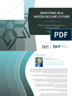 XPV White Paper A New Agenda For Water