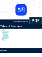 AIR MATH - Tutor Training Guide (July 2022 Divii)