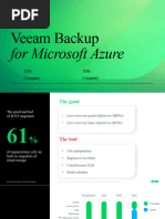 Veeam Backup for Microsoft Azure Short Deck