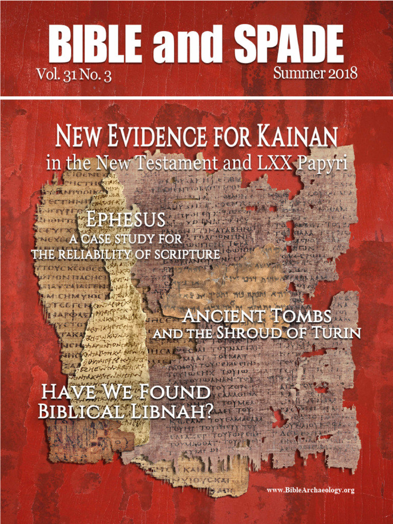 NewEvidenceforKainan_HenrySmithBibleandSpade PDF Septuagint Hebrew Bible