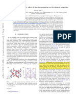 Ruthenium Dioxide Ruo: Effect of The Altermagnetism On The Physical Properties