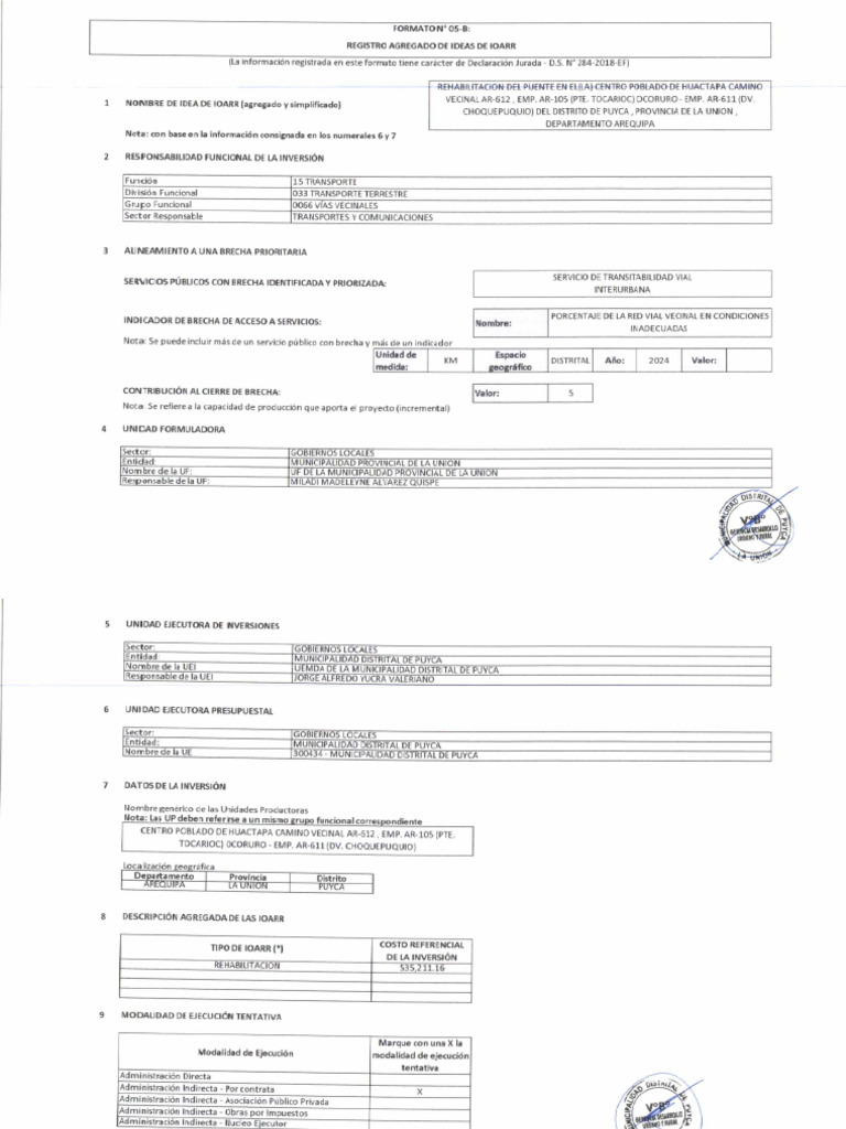Formato 5B | PDF