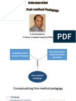 Toward A Post Method Pedagogy 160214183540