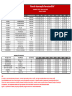 Plano de Manutenção Preventiva Escavadeira SY870H