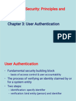 Computer Security: Principles and Practice: Chapter 3: User Authentication