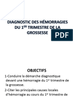 Hemorragie Du Premier Trimestre