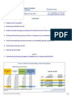 Tablas ISR 2024 Excel CCii