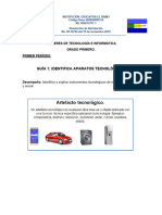 Talleres Tecnología Grado Primero Primer Periodo