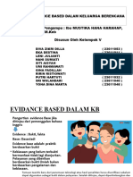 Kelompok V Bu Mustika Evidence - Based - KB