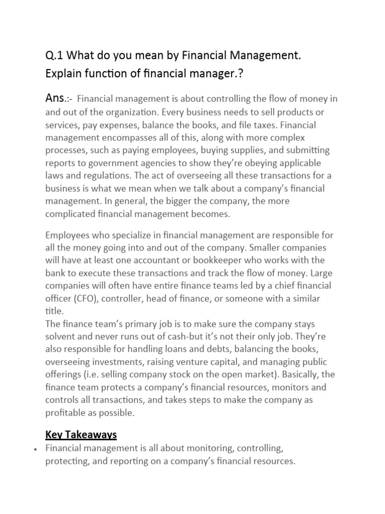 FINANCIAL MANAGEMENT SKILLS PDF visual data 5