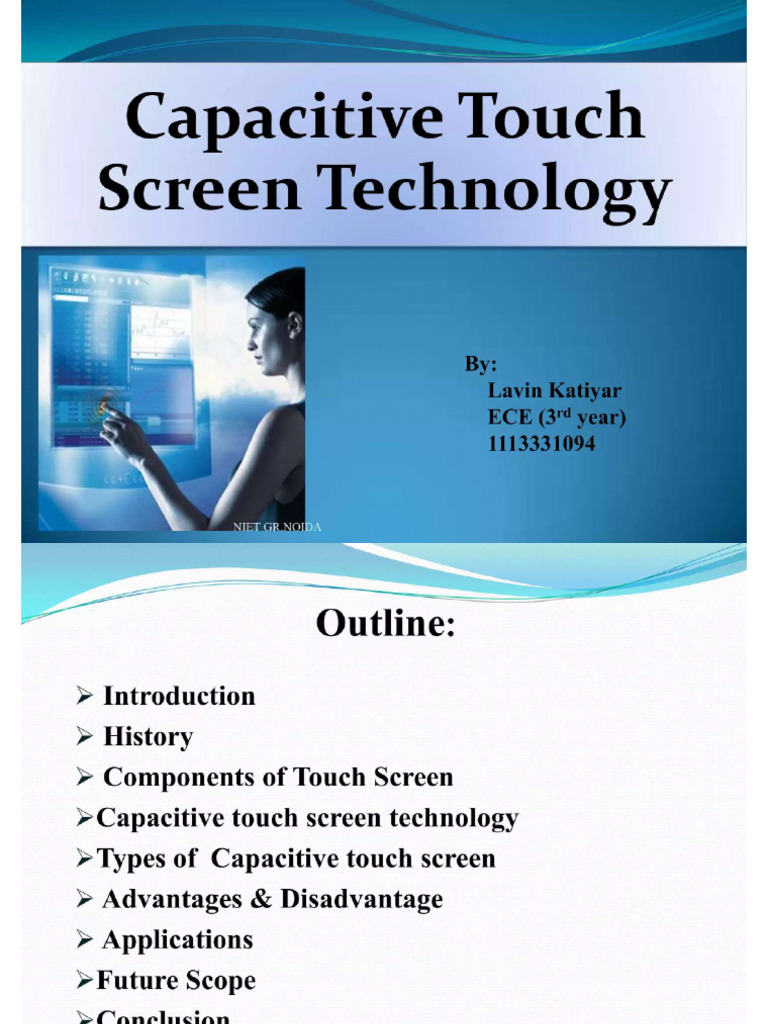 Capacitive Touch Screen 1 2048 | PDF