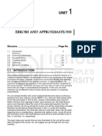 Unit-1-Errors and Approximation