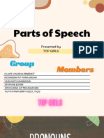 Brown and Beige Simple English Reading and Writing Types of Discourse Presentation