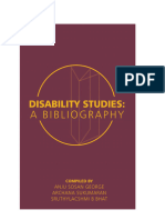 Disability Studies Bibliography