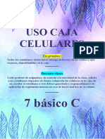 Uso Caja Celulares