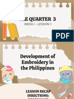 Tle-Quarter 3-Week 1-Lesson 1