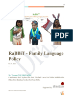 EBooklet Family Language Policy