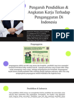 Perekonomian Indonesia (Penduduk & Angkatan Kerja)