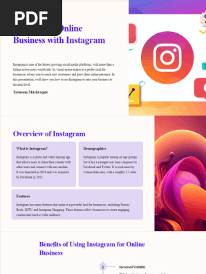 Grow Your Online Business With Instagram