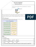 CL - 7 - Exponents and Powers