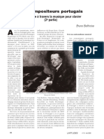 Les Compositeurs Portugais: Leur Histoire À Travers La Musique Pour Clavier (2 Partie)