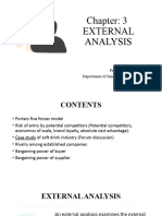Chapter 3-External Analysis