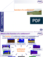 Settlement Functions and Hierarchy