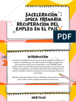 Presentación - Desaceleración Económica Frenaría Recuperación Del Empleo en El País