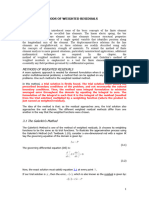 EV408 Methods of Weighted Residuals