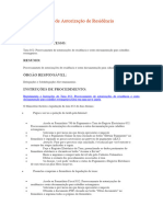 Taxa de Pedido de Autorização de Residência