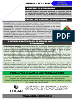 Charlas de Seguridad-Materiales Peligrosos