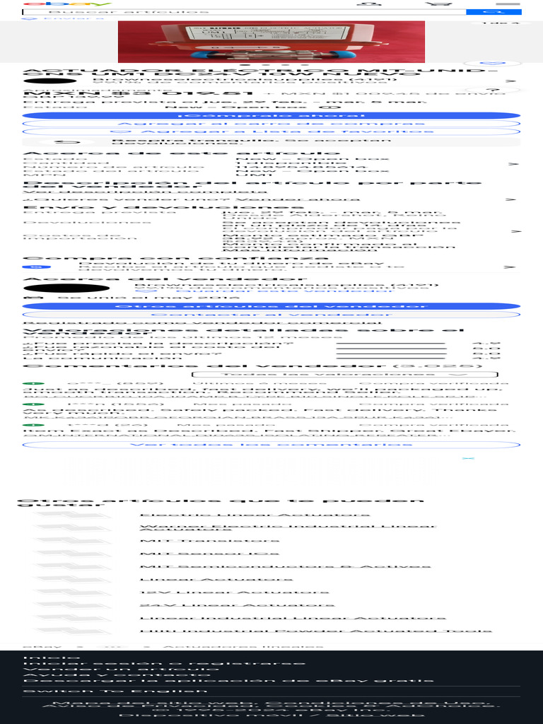 MITUNIDCNS UM1 DC24V 10W ELECTRIC ACTUATOR NEW Ebay PDF