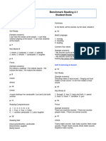 Benchmark Reading 4.1 SB