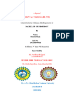 Hospital Training Report Simran