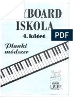 Planki - Keyboard Iskola 4. Kötet
