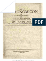 The Necronomicon - 1586 Edition - Dr. John Dee