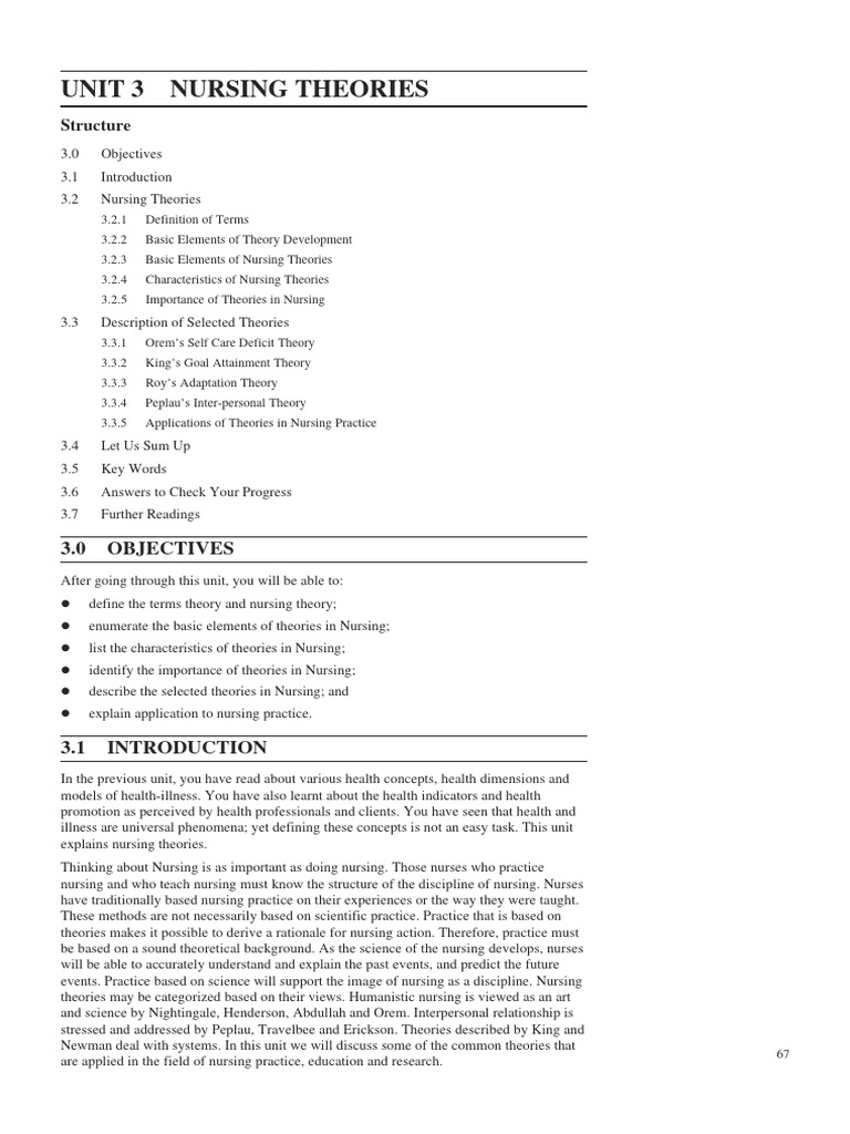 Nursing Theories in Practice | PDF | Theory | Concept