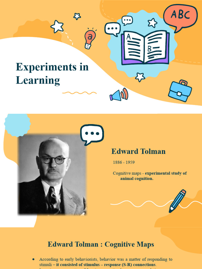 Tolman's Cognitive Maps in Animal Learning | PDF | Reinforcement ...