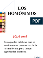 Homonimos