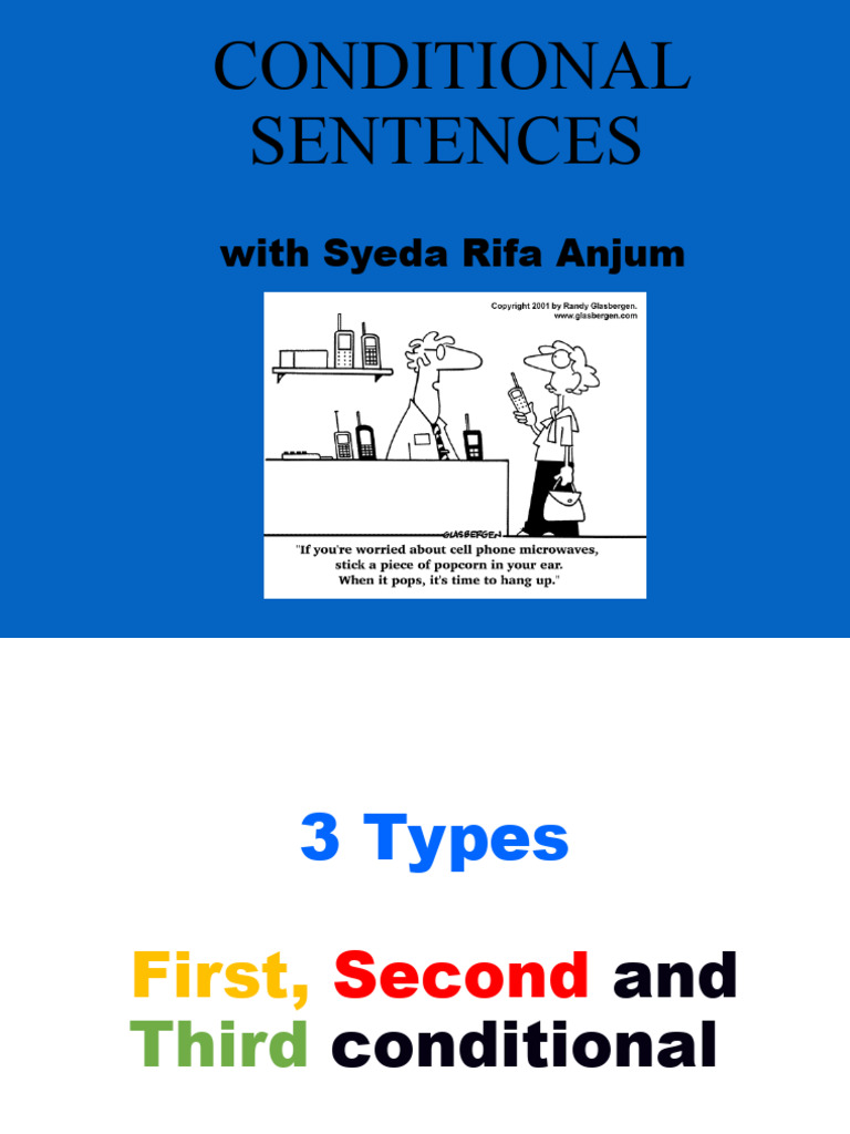 (Lecture - 7) Conditional Sentences | PDF | Linguistic Typology ...