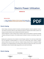 Electric Power Utilization Class Notes 2