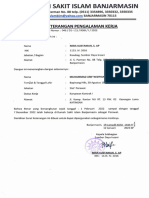 Surat Pengalaman Kerja