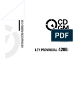 CDGM-Ley Provincial 4288